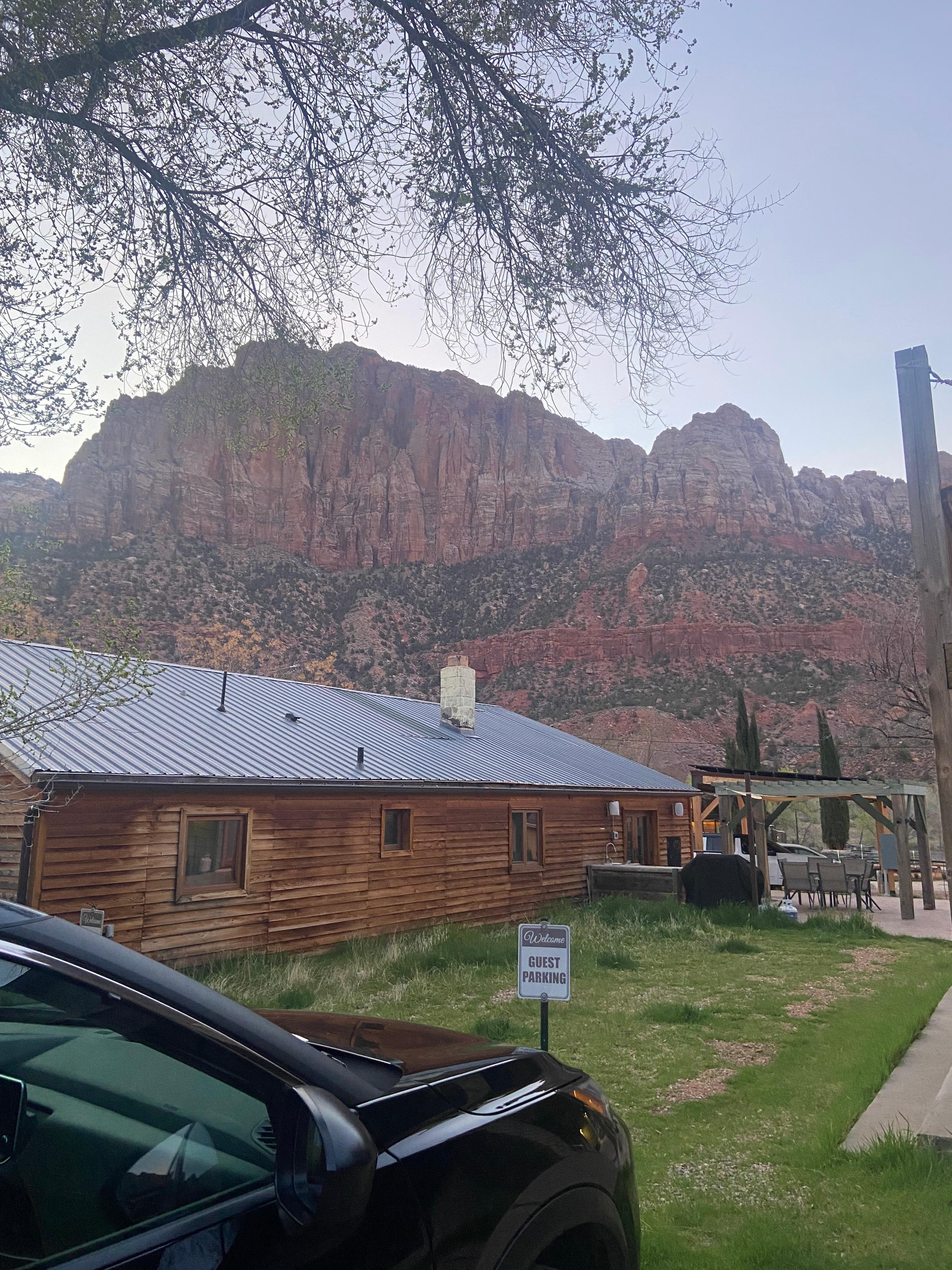 View from front yard. 