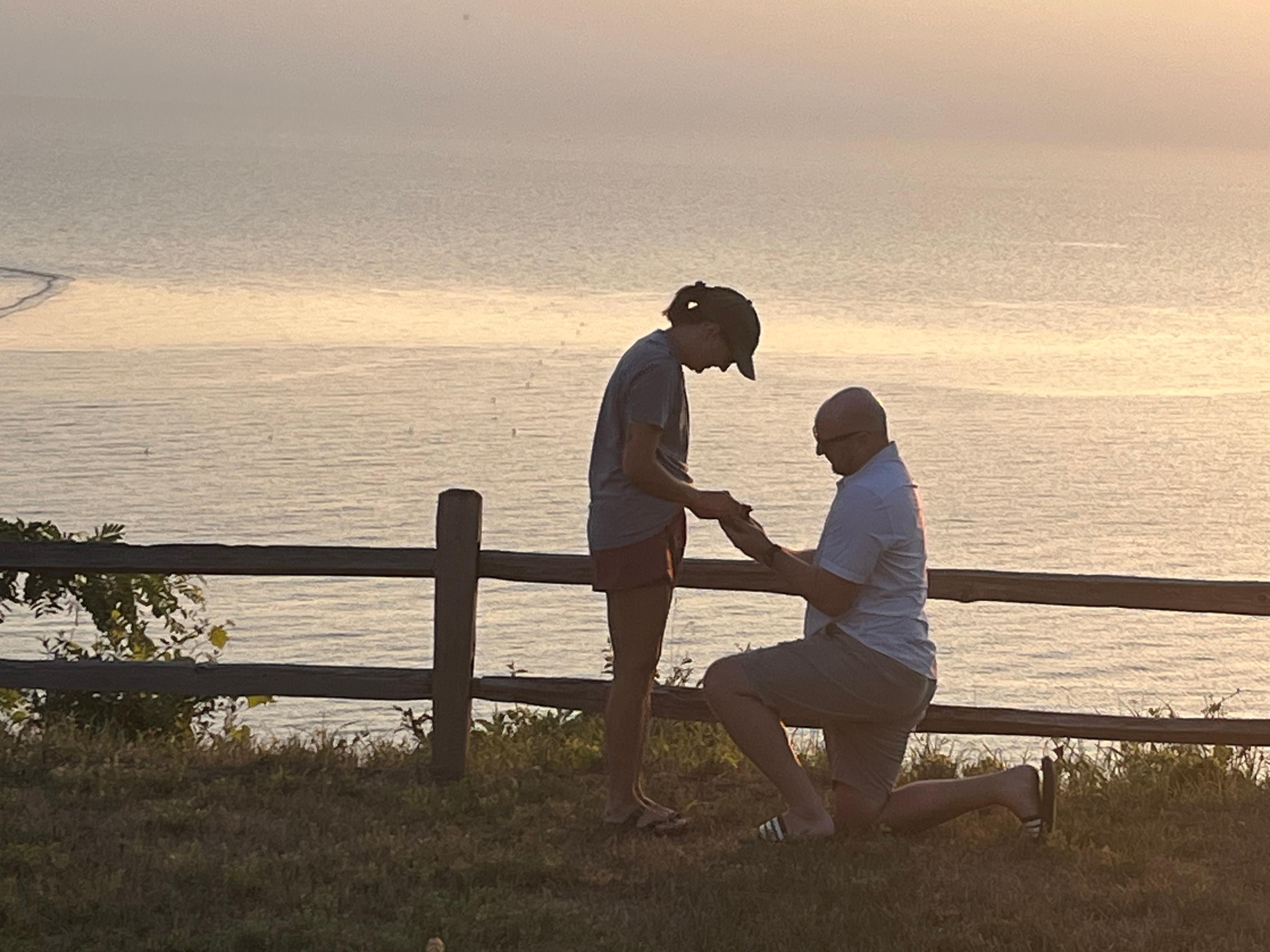 My daughter and future son in law