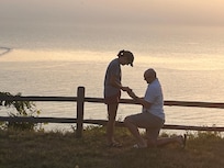 My daughter and future son in law