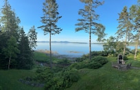 Morning view from deck.