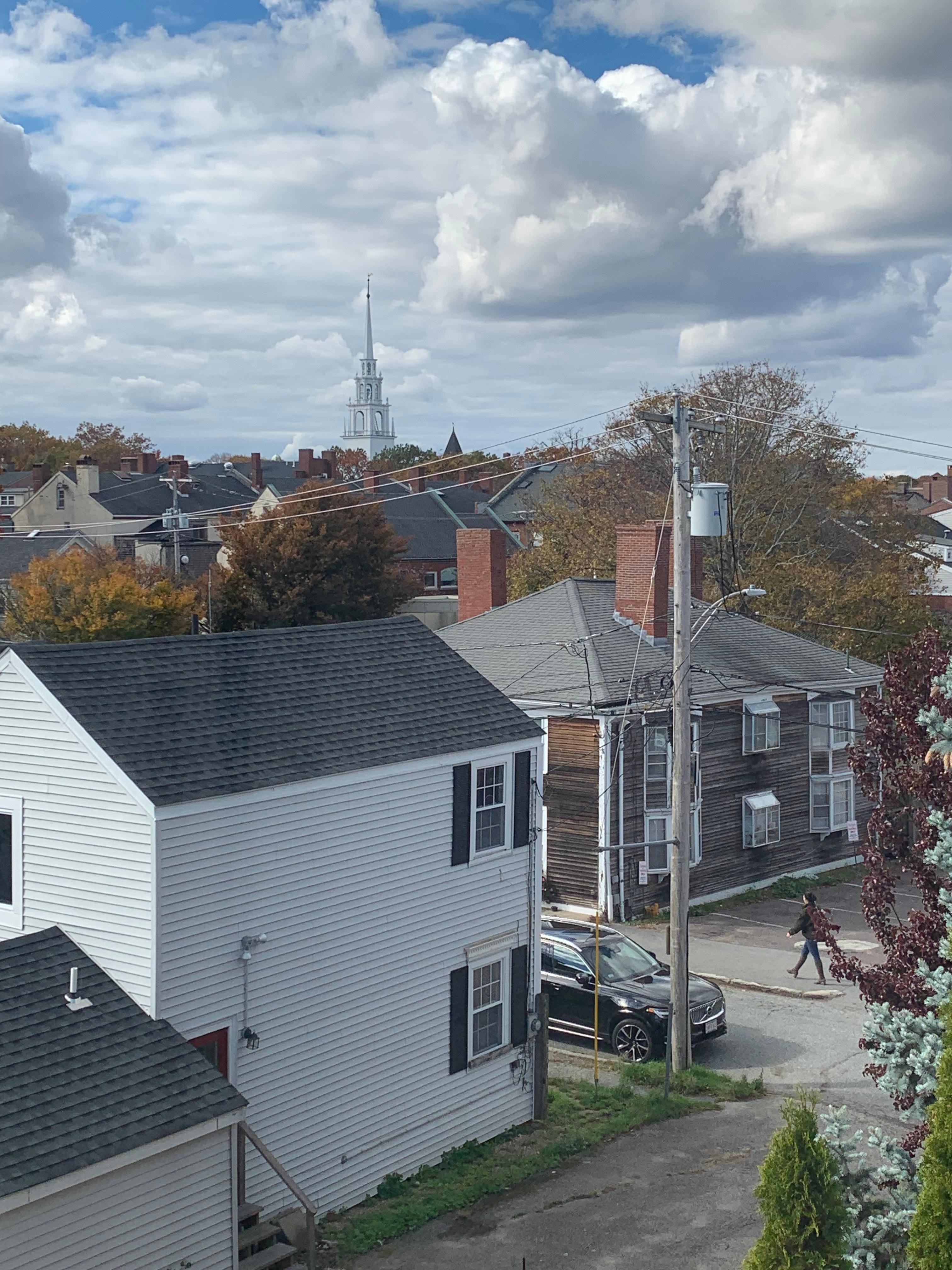 View from our living quarters.