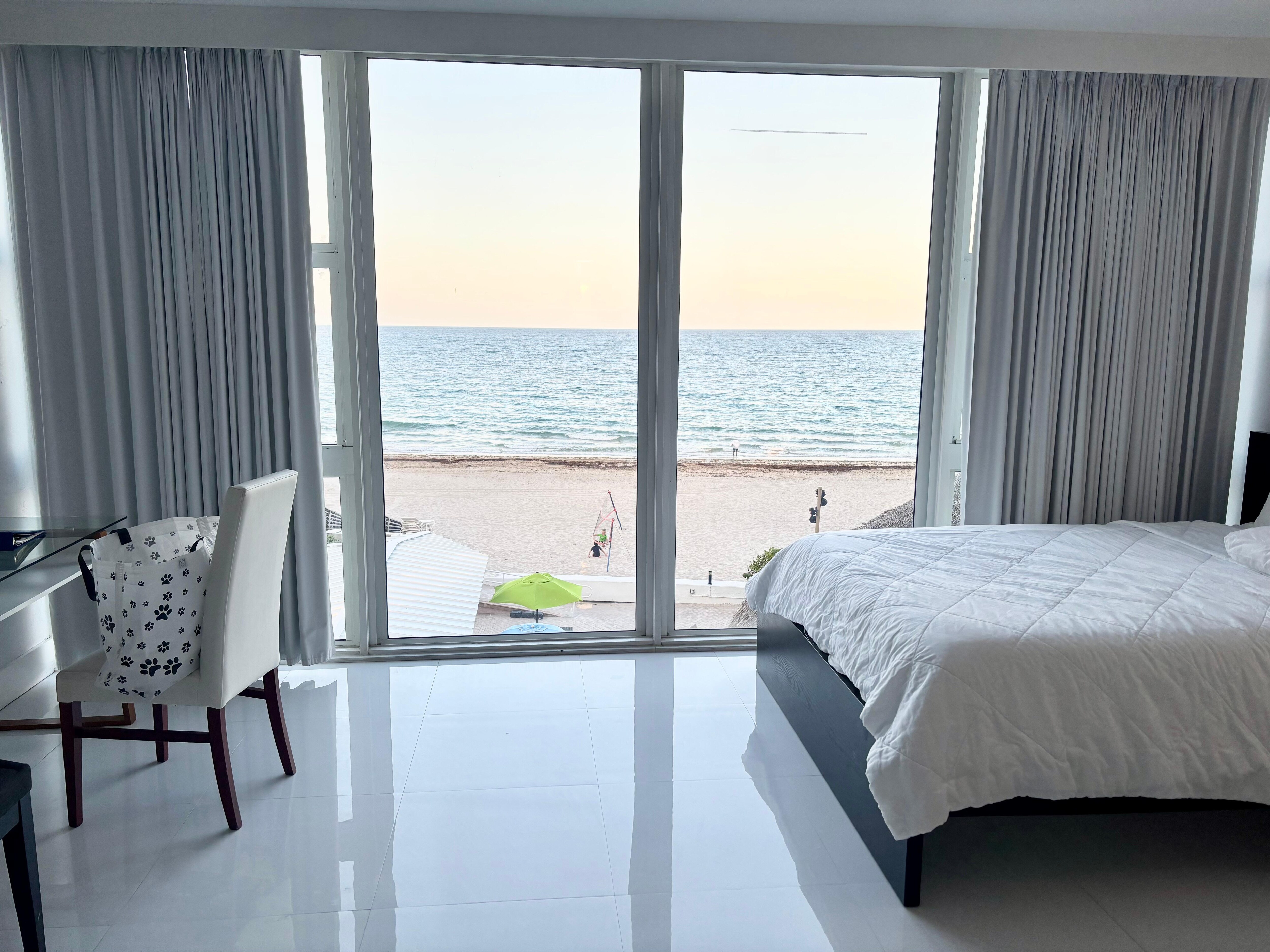 Oceanfront room