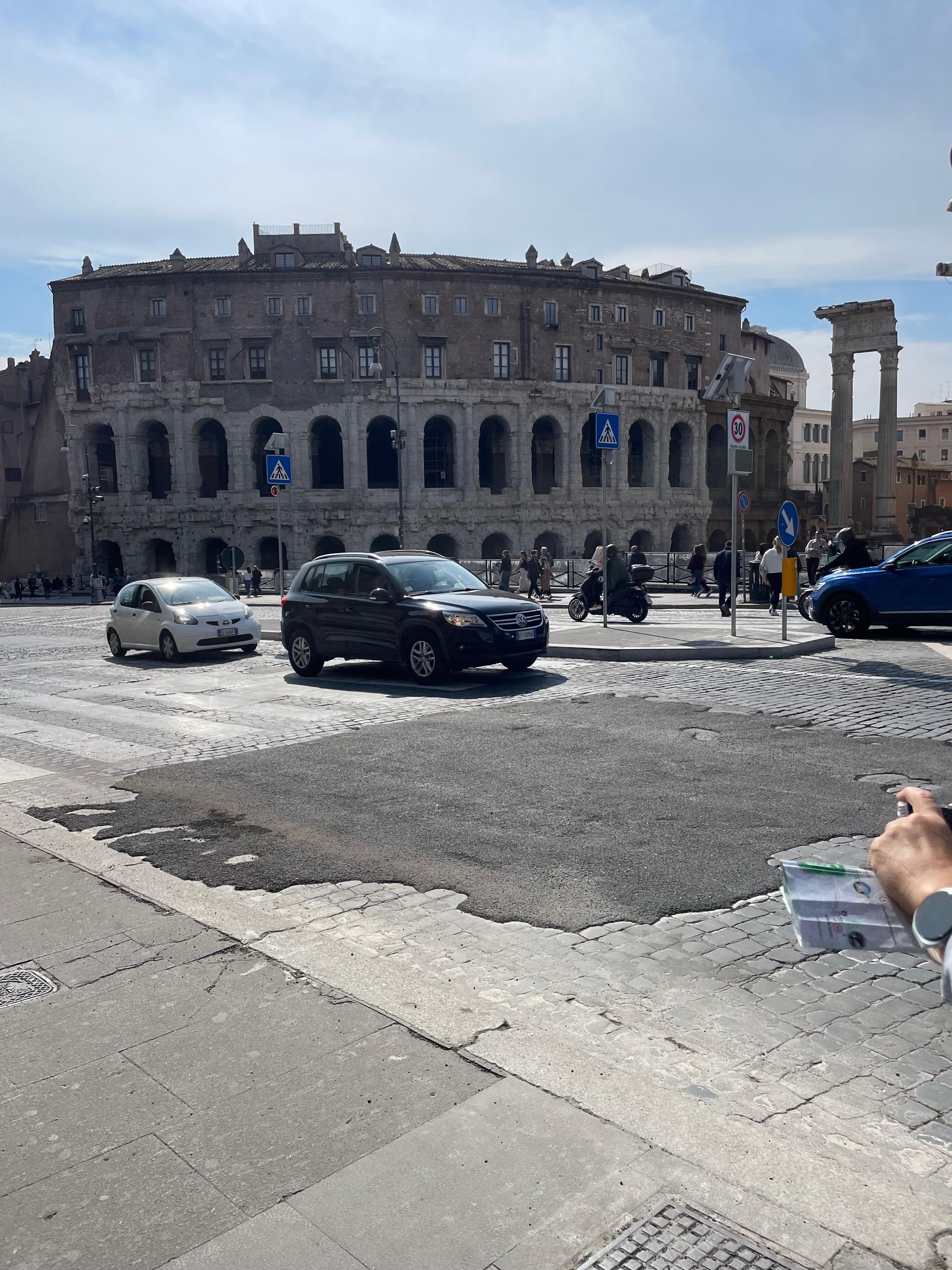 Colosseum a short walk away