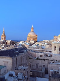 View in evening from balcony