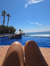 Infinity pool view