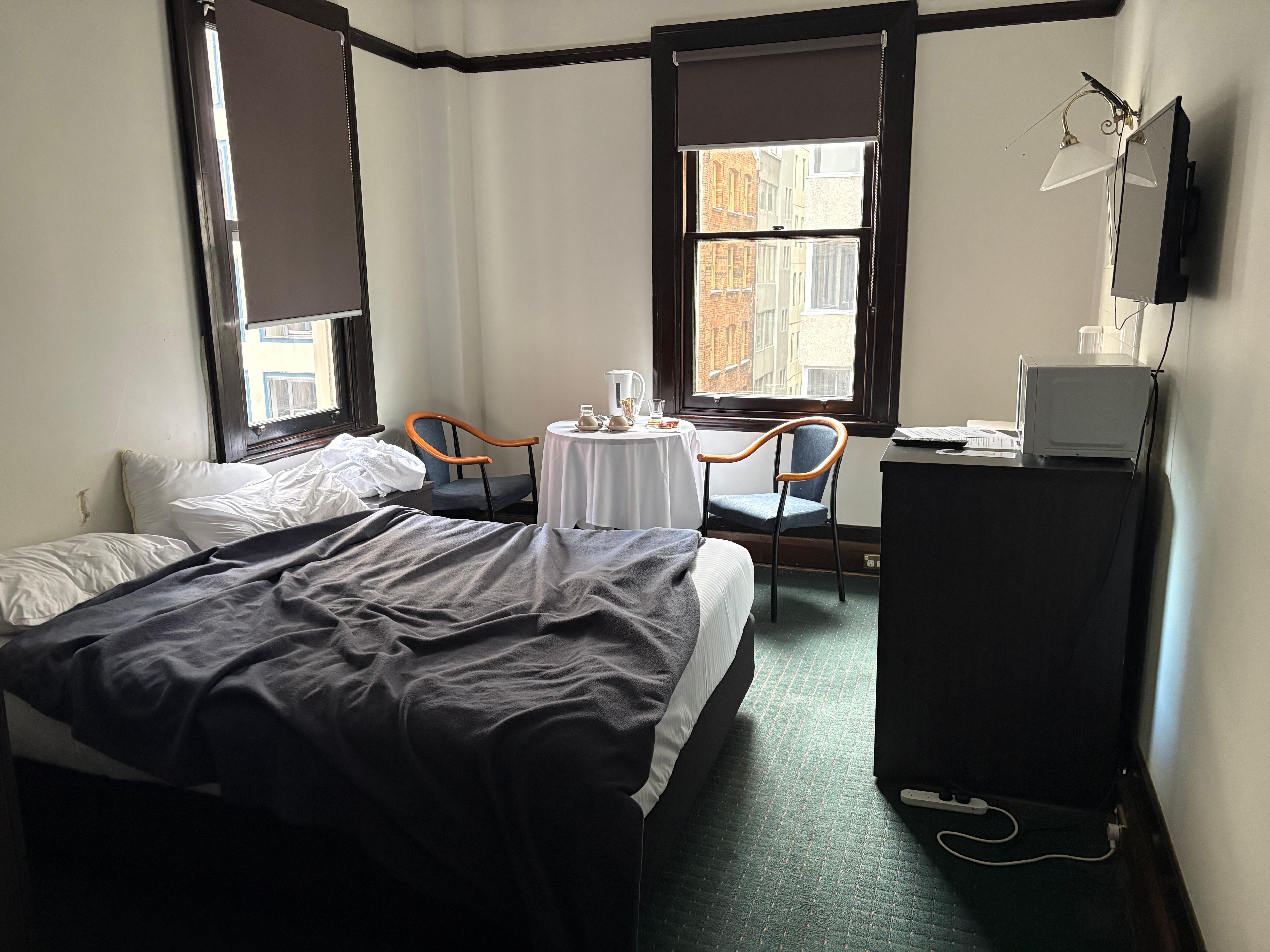 Room viewed from entryway 