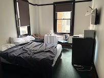 Room viewed from entryway