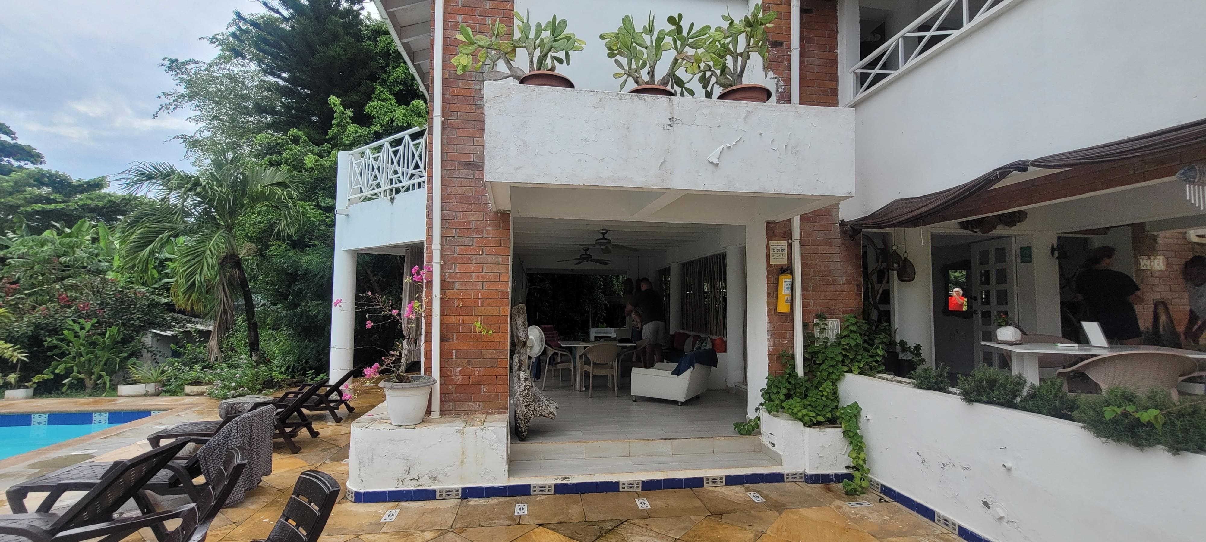 This is another example of how poorly maintained the property is. Compare to the listing's exterior images.