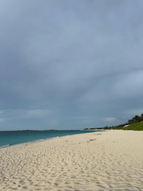 So peaceful, more secluded tea of the beach