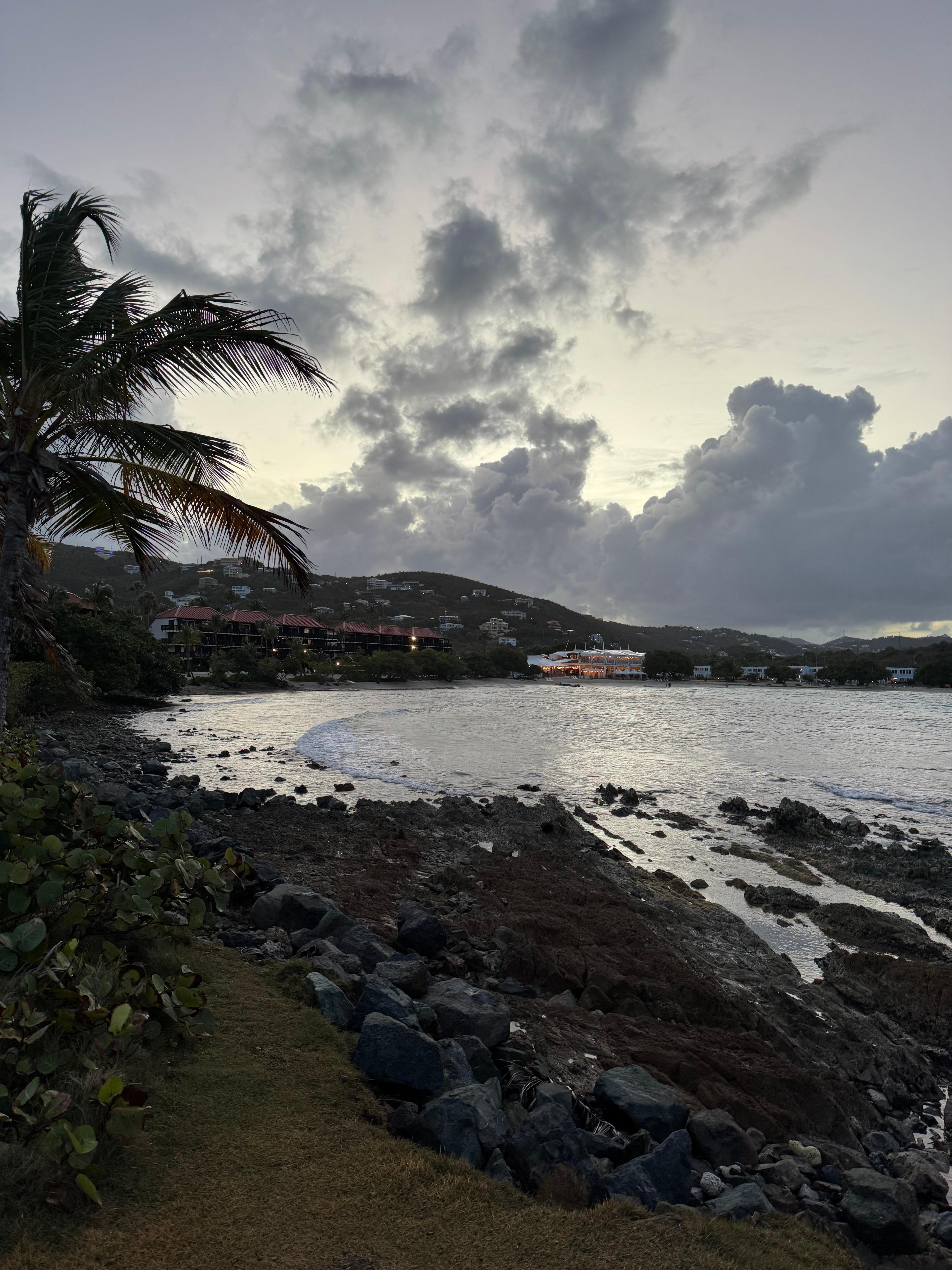 View from stingray point looking at the condos. 
