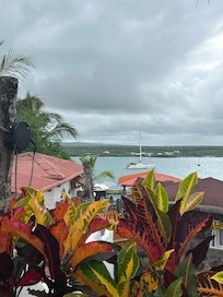 View from ocean view rooms