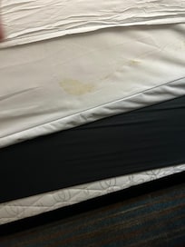 Dirty bedsheets