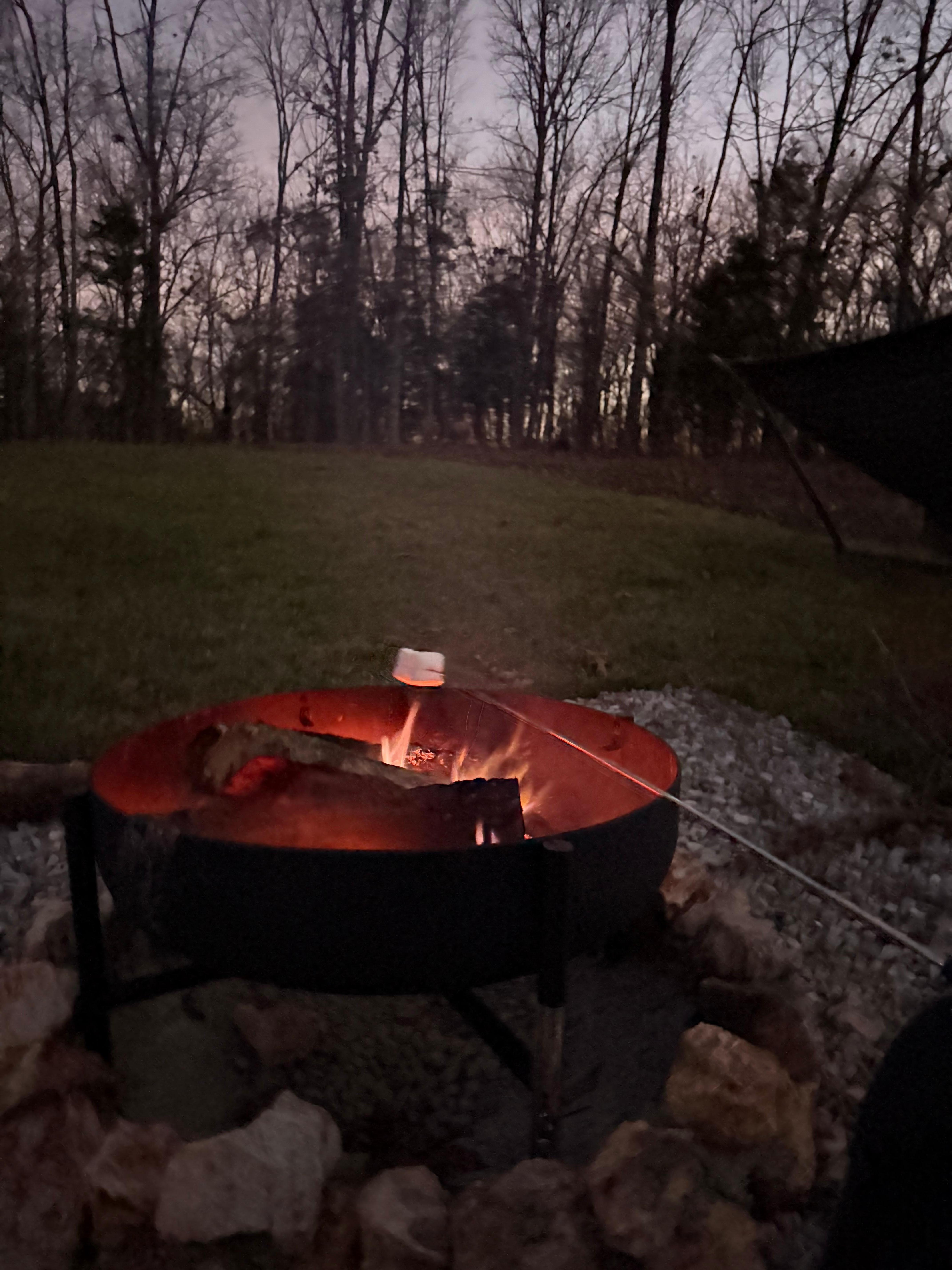 Snores ingredients and firewood part of the package