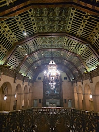 View over the tea room