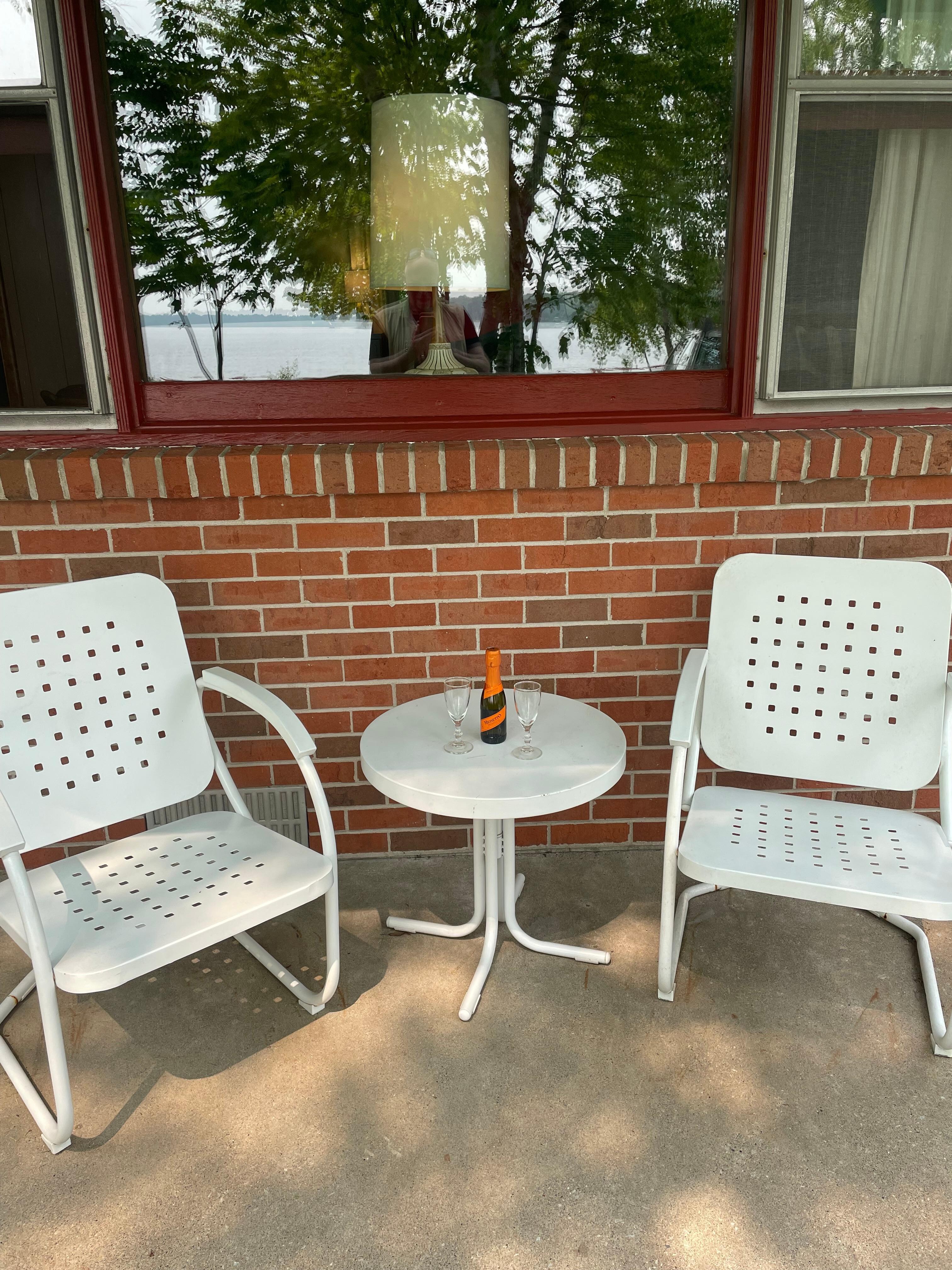 Motel porch