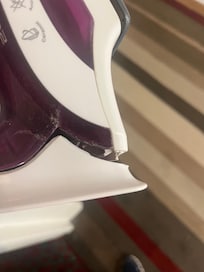 Electrocuted by faulty iron