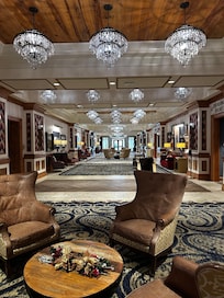 Beautiful lobby and conference center lobby