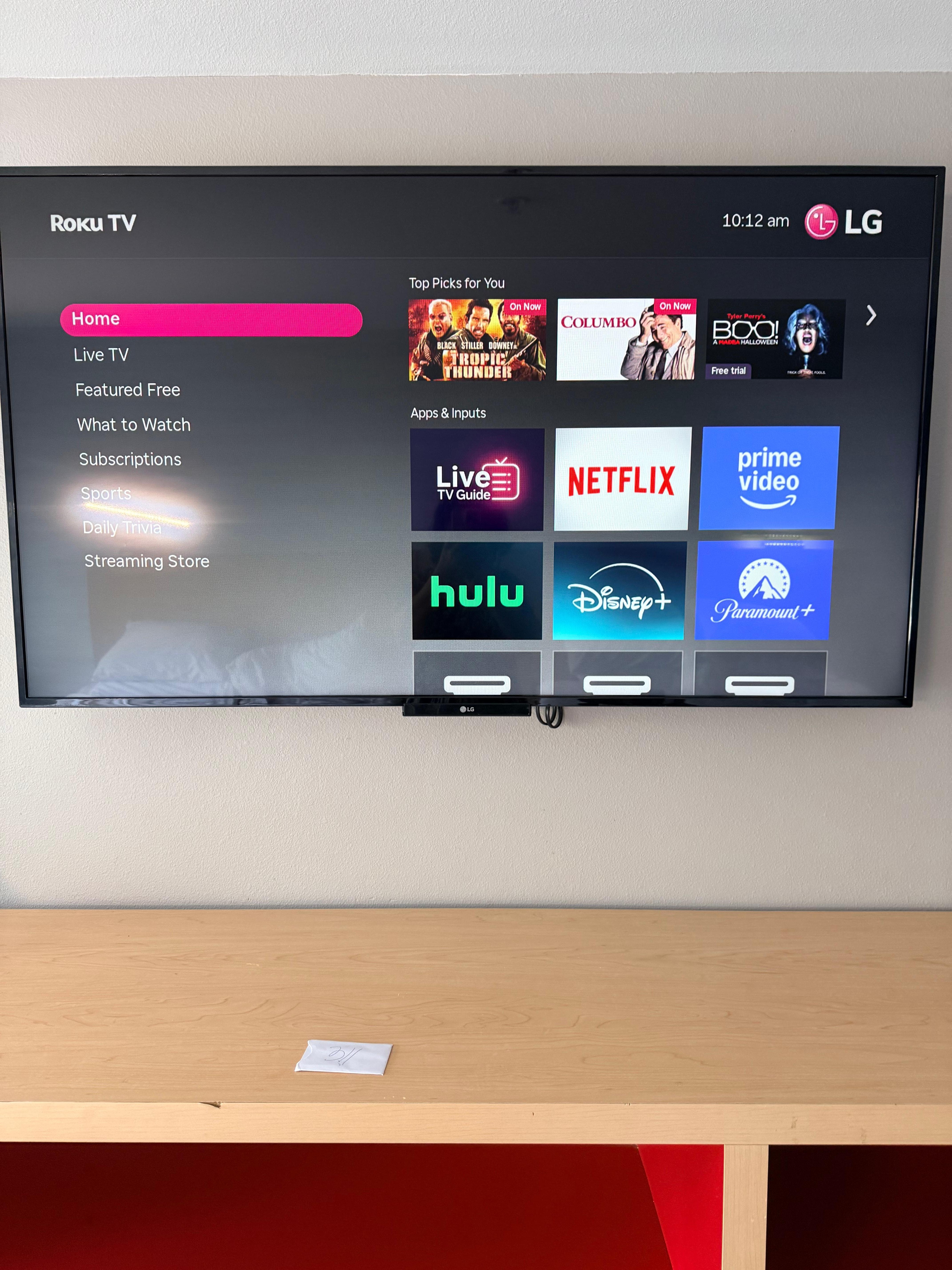 Tv was like Roku you have to subscribe to watch and screen was dark. Does not turn on 