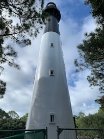 Lighthouse on Hunting island