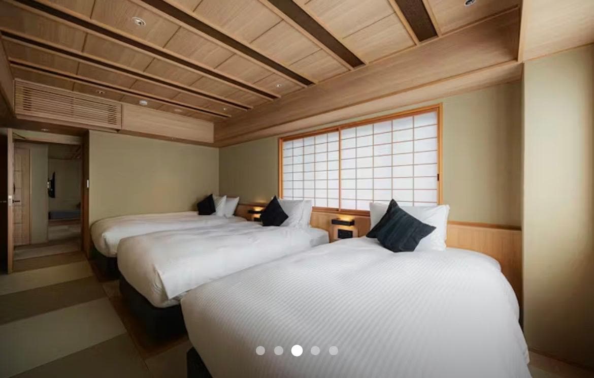 トリプルルームでとても清潔で広くて良かった