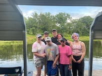 Our local family visited while we were there.