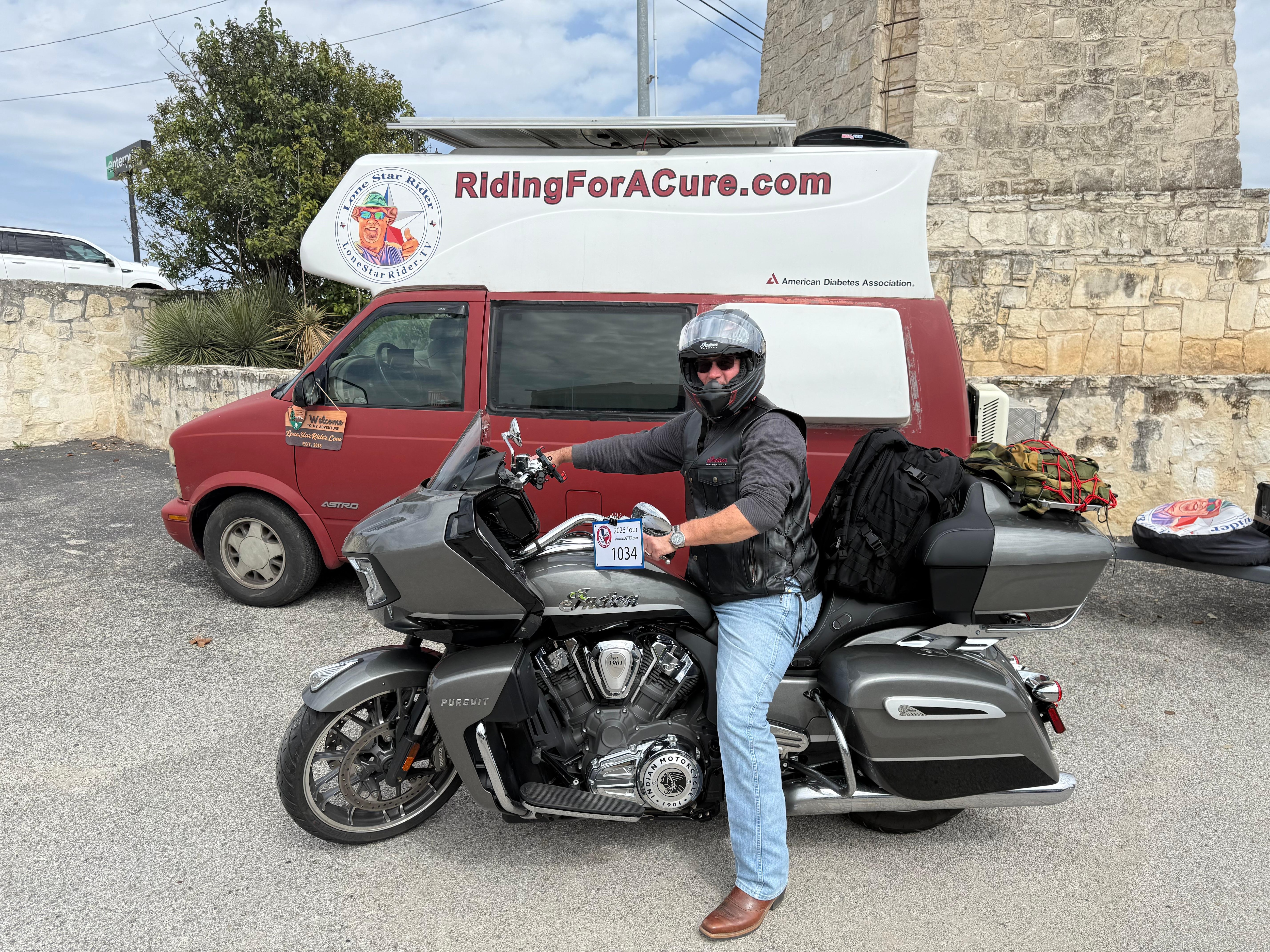 Checked in for the Motorcycle Grand tour