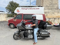 Checked in for the Motorcycle Grand tour