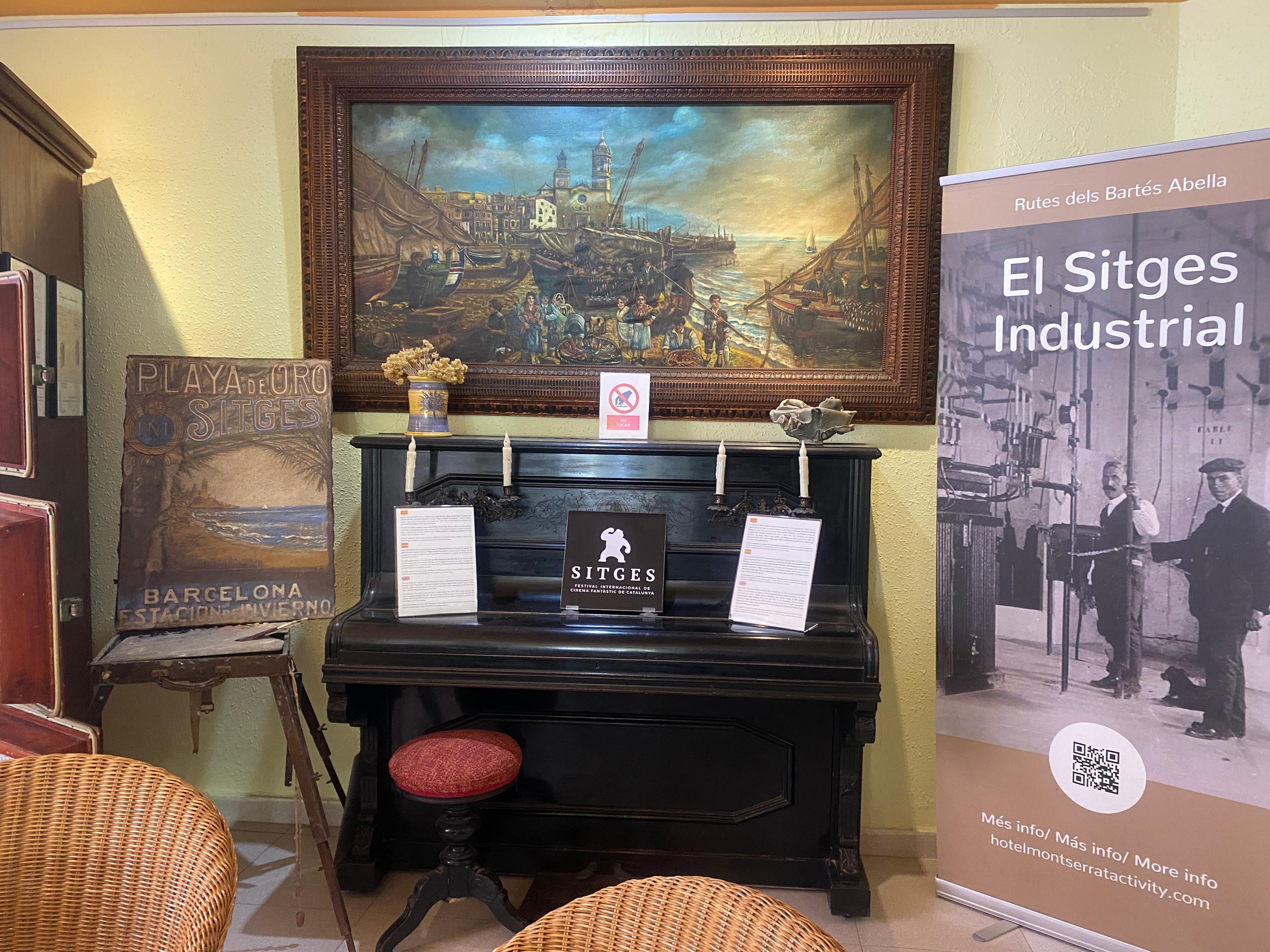 Museo sobre la historia de Sitges en el hotel