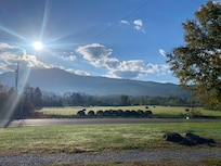 This was our view from the front porch