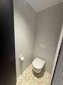 Toilet in its own room