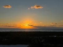 Sunset from the balcony