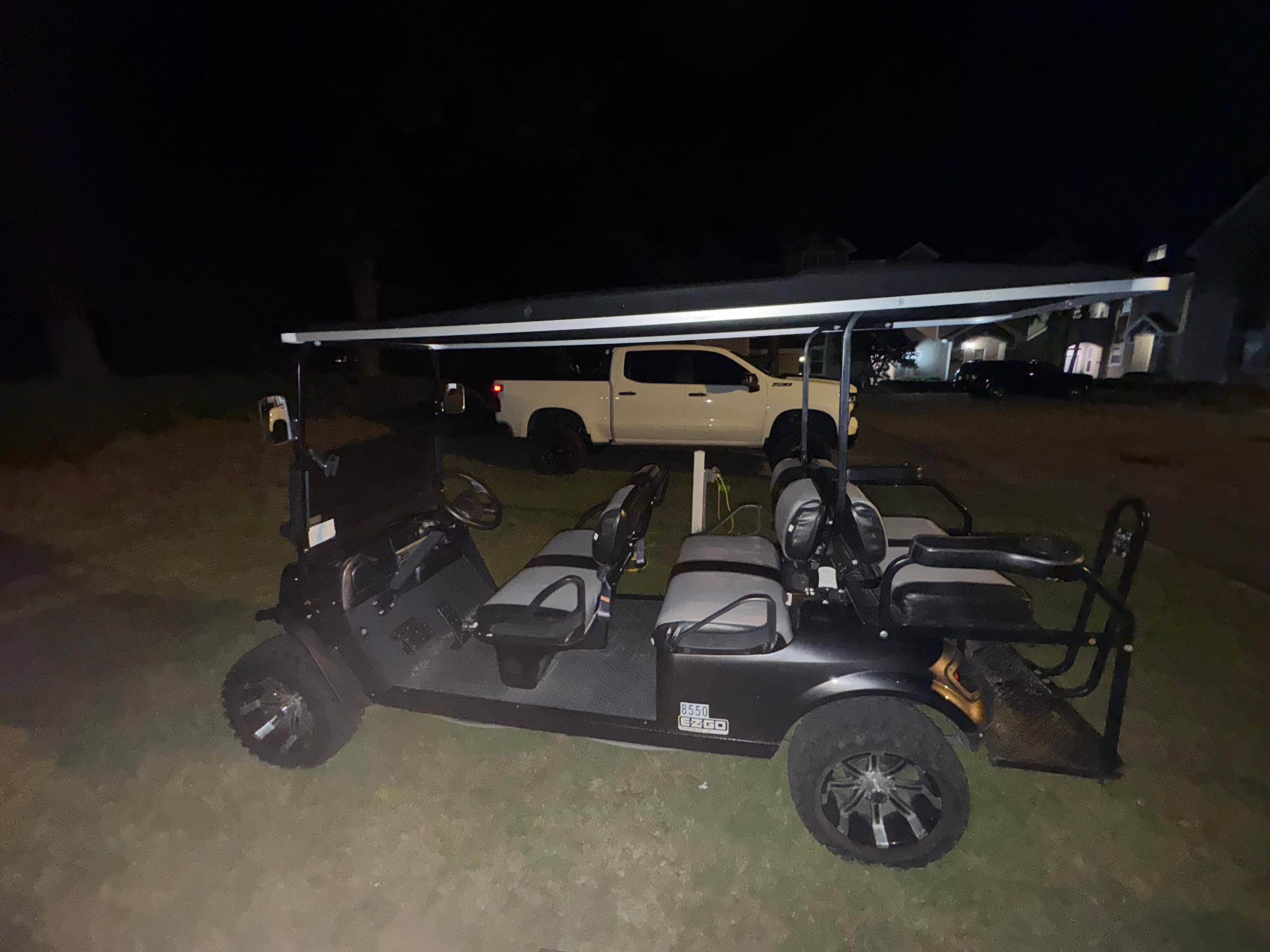 Golf cart. 