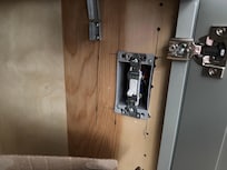Uncovered switchplate