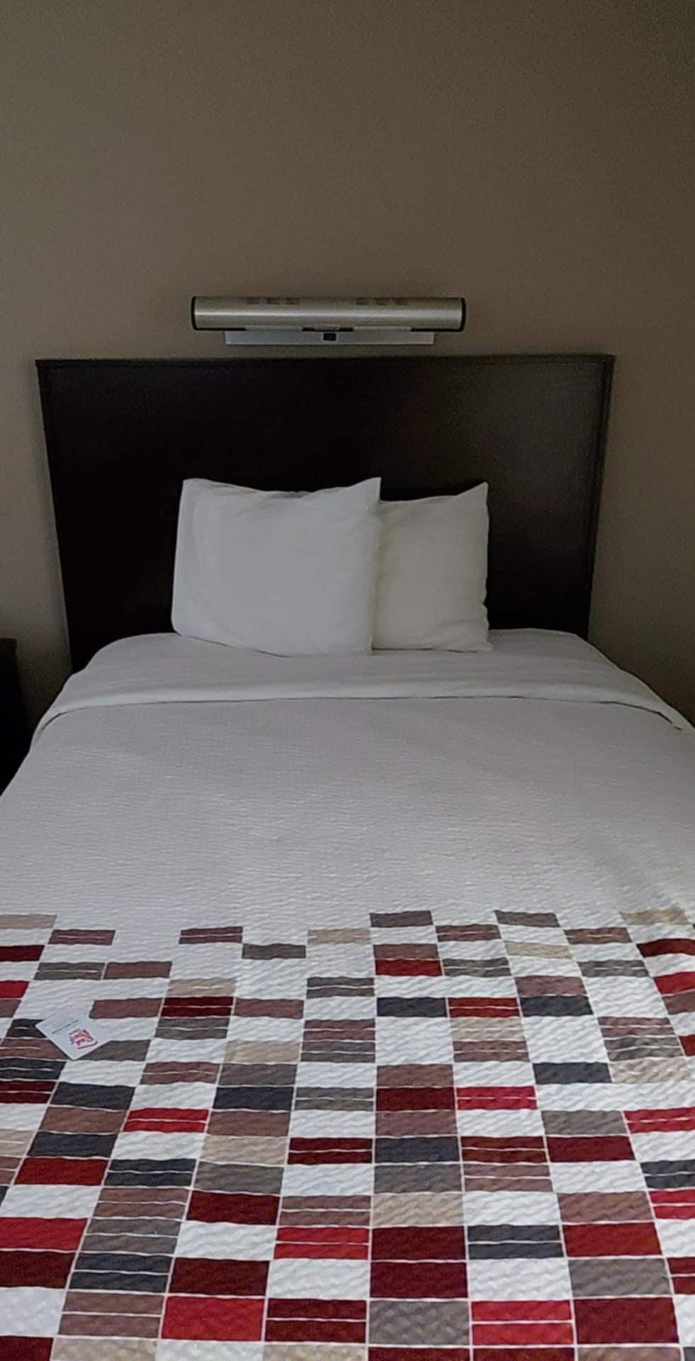 One of the double beds