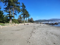 Looking south from below the rental.