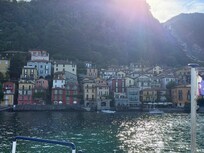 A view across lake Como from the villa: Copyright Mike Bivona