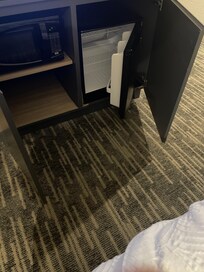 Nice and hidden for more space. Clean as well.