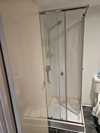 Shower was way too small