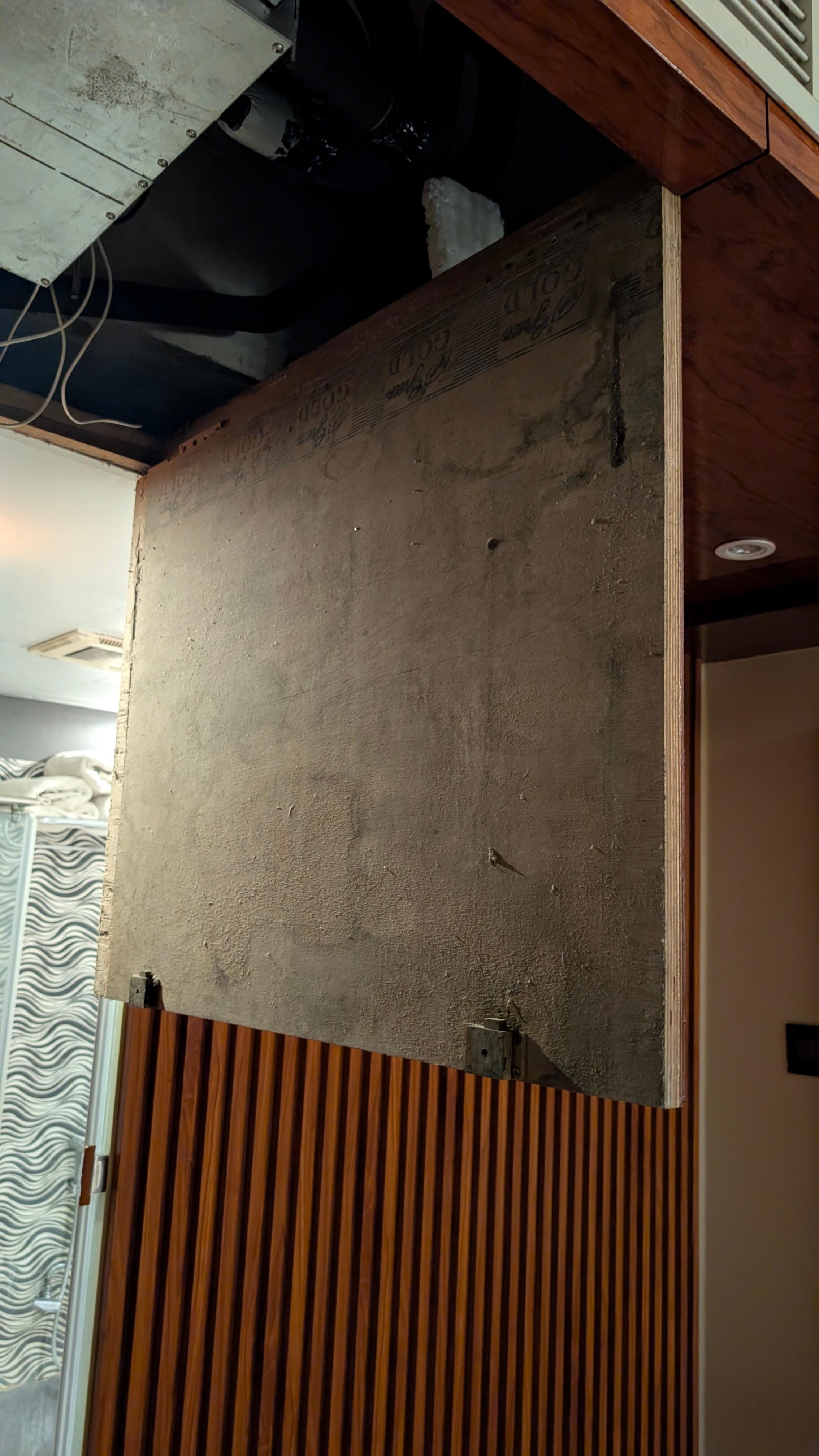 Plank that dropped down