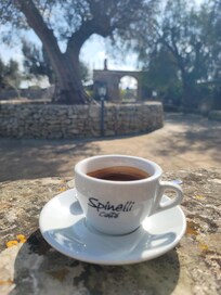 Her espresso was so delicious 😋