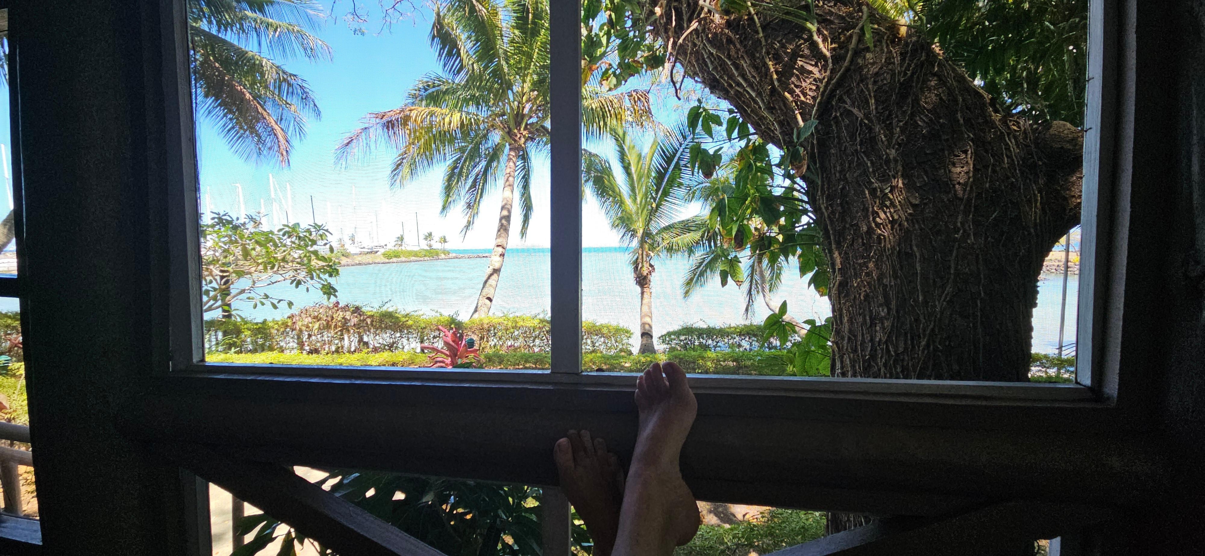 View from Ocean Spa Bure lanai