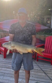 Fishing off the deck was super fun!!