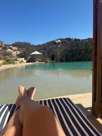 View of the pool
