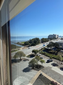 View from 7th floor backside of hotel.