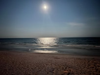 The beach was worth the short walk to the Romar Beach Public Access, or daily parking is available for $10.