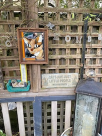 Outside relaxing verandah.