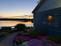 Sunset on the lake