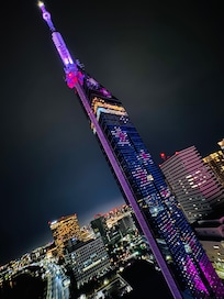 クラブフロアに泊まったがお部屋から福岡タワーが見えて良かった。