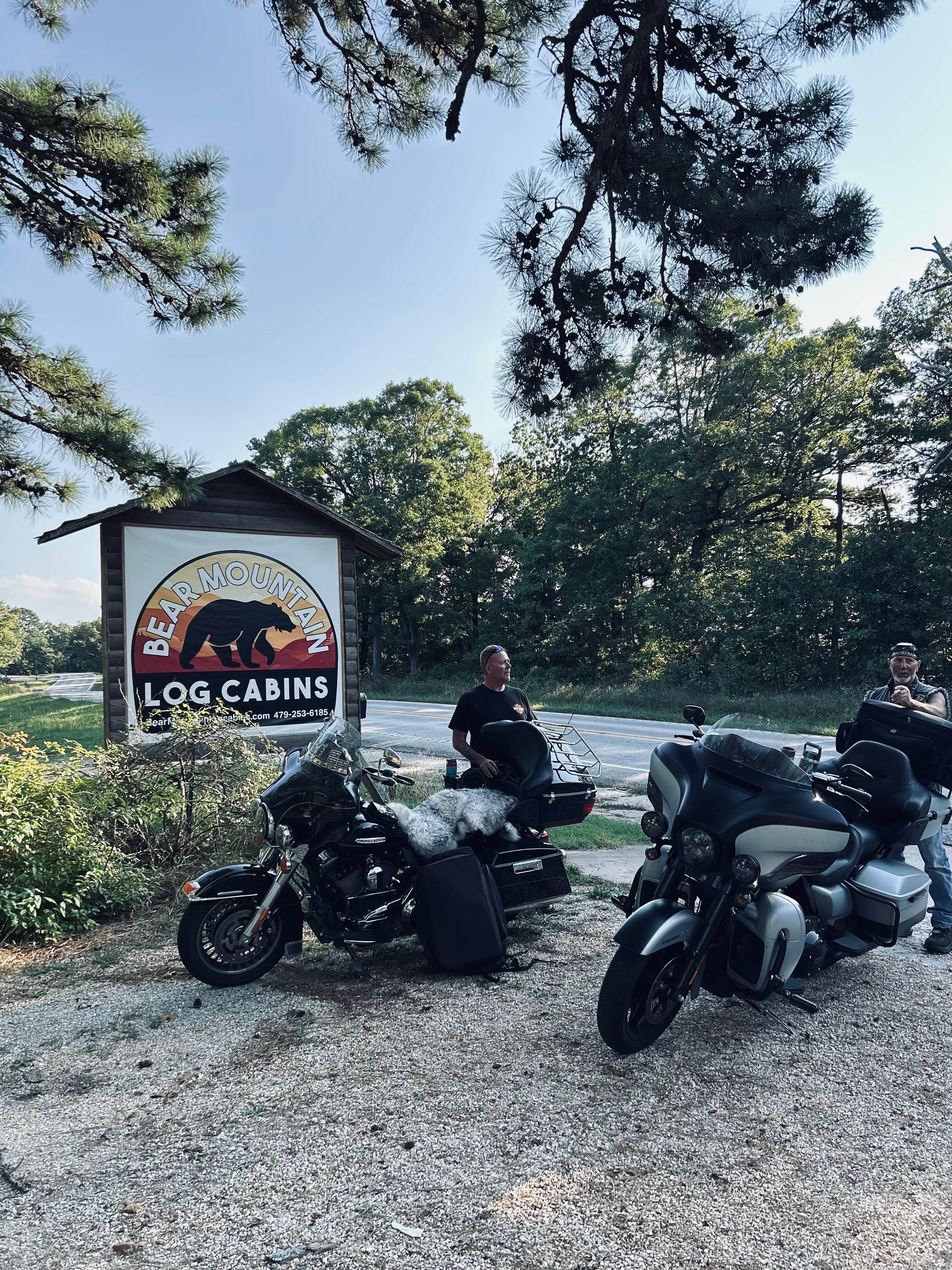 We had 3 bikes ( one hasn’t arrived yet ) which worked out good in the driveway 