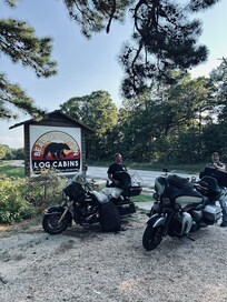 We had 3 bikes ( one hasn’t arrived yet ) which worked out good in the driveway